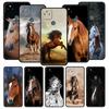 Animal Horse Phone Case Cover for Google Pixel 10 9 8 7 6 9A 8A 7A 6A Pro Shockproof Soft TPU 10 Pro XL Shell Fundas Capas Bags