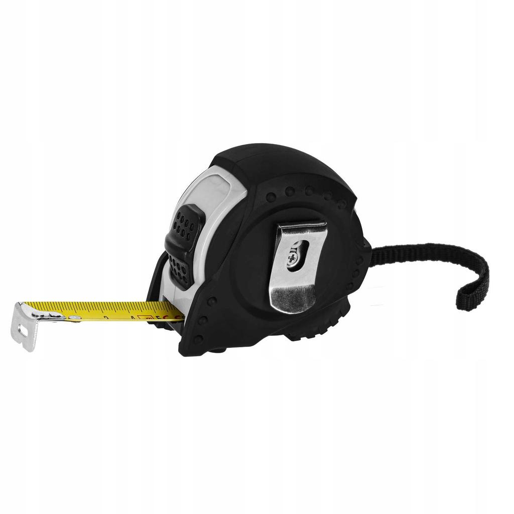 Retractable Tape Measure 2m 16 Mm Tape Stop Function with Rubber Casing 1 Pc.