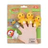 Safety Mini Animal Hand Puppet Colorful Dinosaur Finger Puppet Doll Finger Puppet Toy Set  Gifts