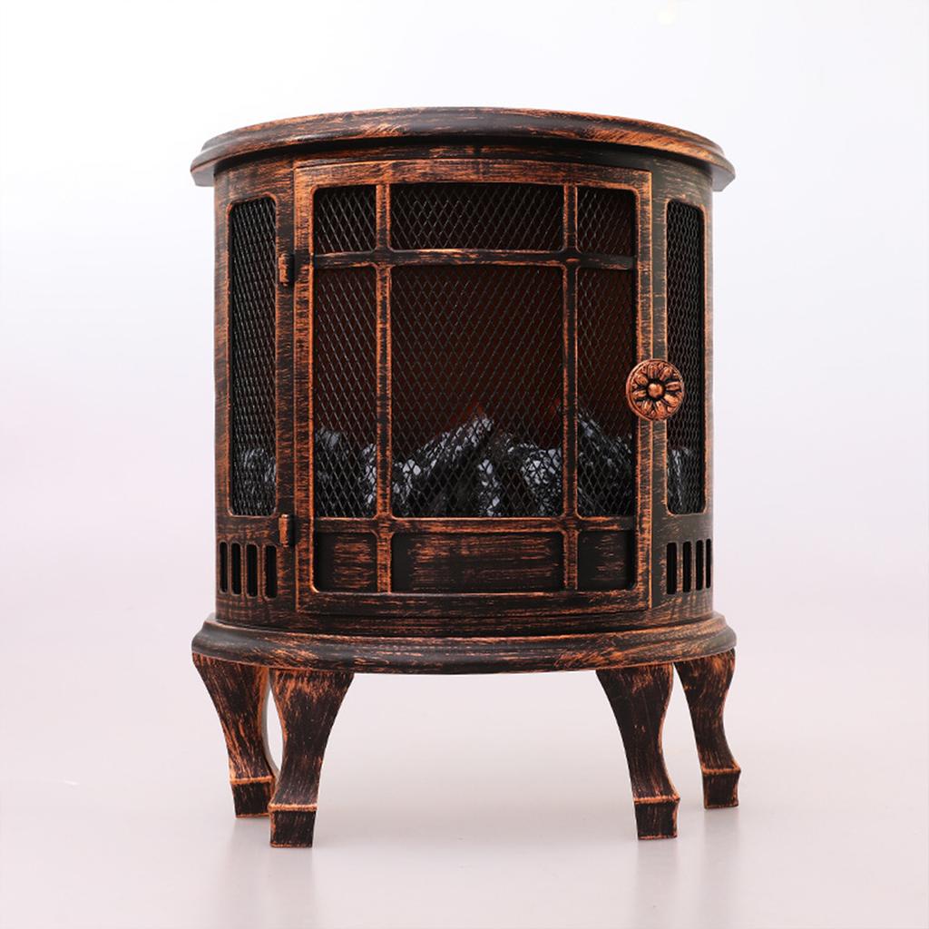 Antique Decoration LED Lantern Simulation Flame Fireplace Lantern Lamp Waterproof Unique Vintage