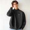 Long Sleeve Polo Shirts for Men Zipper Up Stand Collar Quarter Sweatshirt Pullover Fall Casual Sweat Shirts Men's Turtleneck Pullover Mock Neck Tops