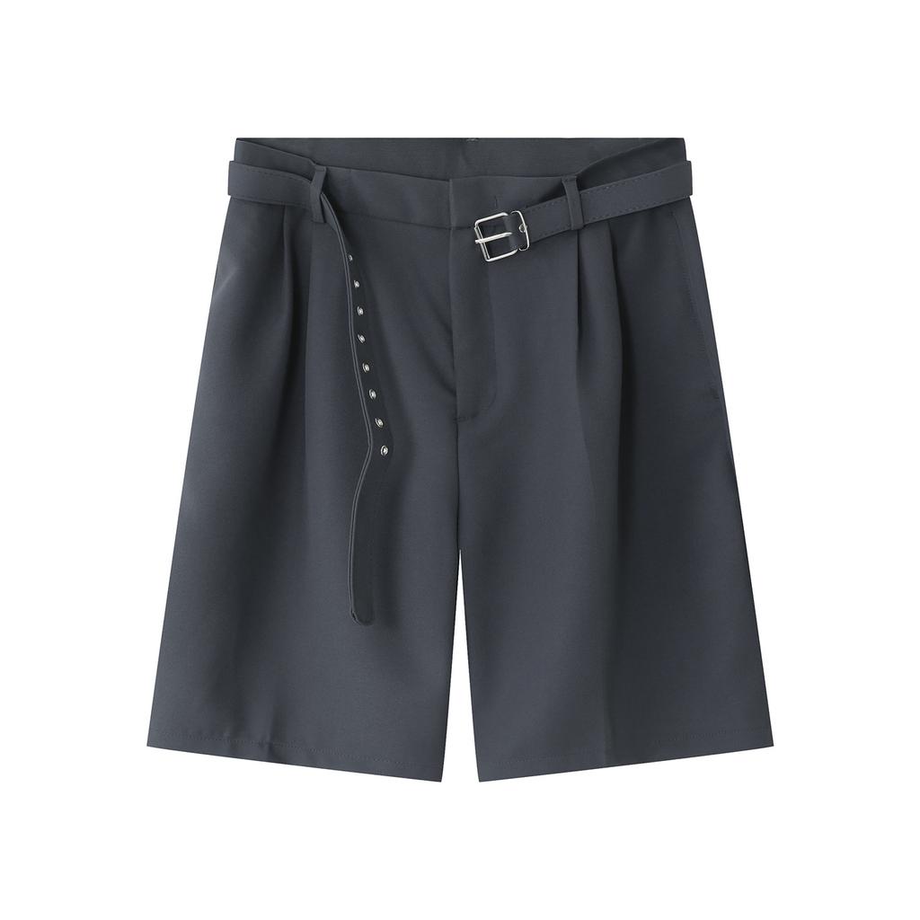 Men's Spring/Summer New Product Retro Loose Straight Mid Rise Casual Shorts