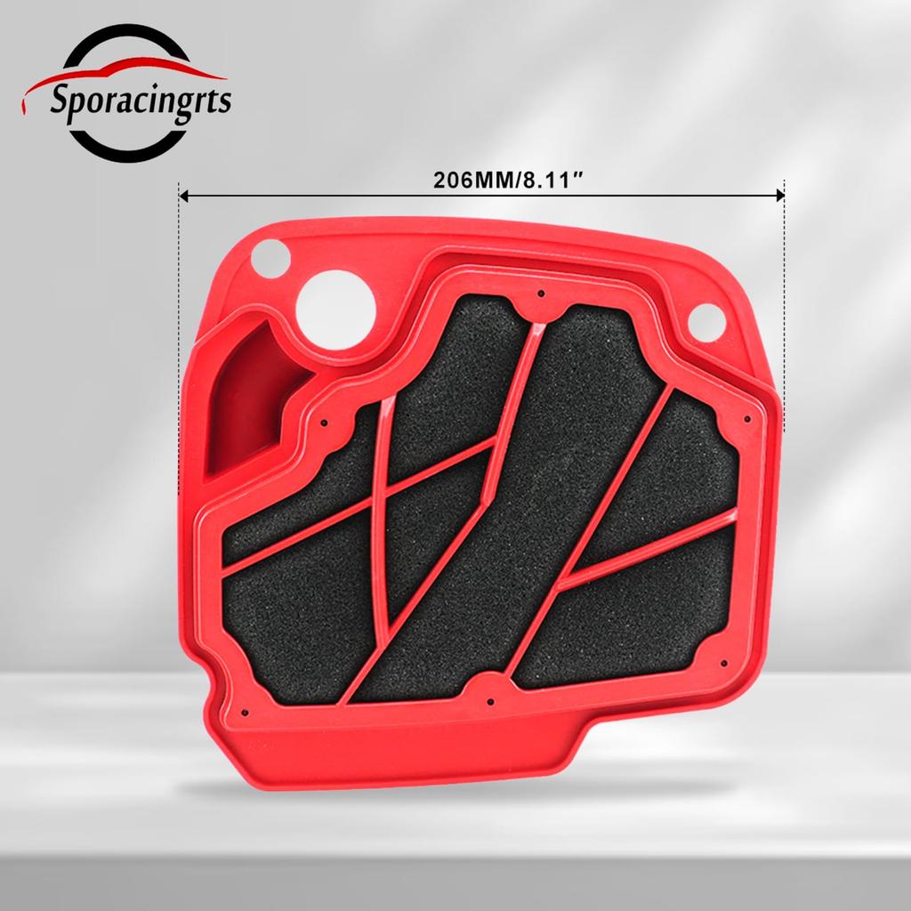 Sporacingrts Power Motorcycle Air Genuine Replacement Filter Element for Honda Cub 110 JA42 44 59 and Cross Cub 110 JA45 60 Filter, Filter, 61,