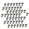 Star Shape Rivet Crafts Stud Button Zinc Alloy Rivet for Shoes Bags Clothing Decoration