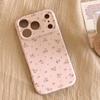 Custodia per cellulare a pois floreali con mela 17promax Adatta per iPhone 16 14 13 Set morbidi di alto valore