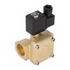 Brass Electric Solenoid Valve G1in NC 2 Position 2 Way Diaphragm High Pressure for Water Air