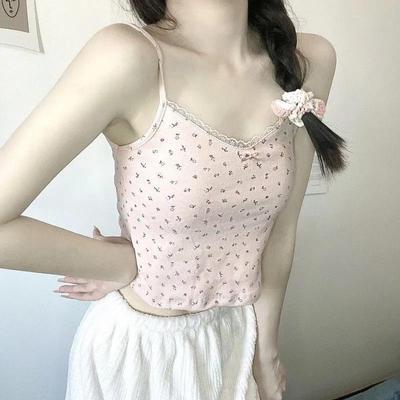 Women's Sexy Floral Lace Camisole - Slim, Versatile Summer 2025 Fashion
