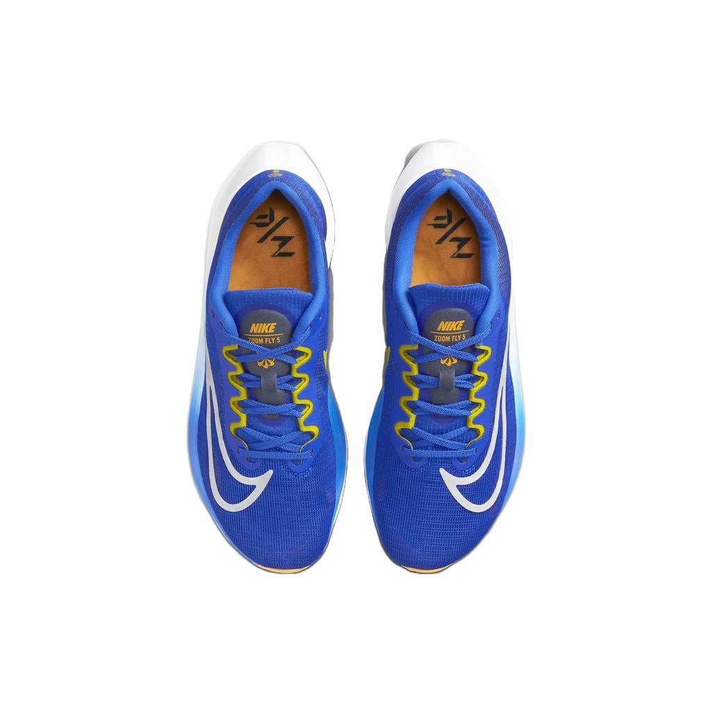 Nike Zoom Fly 5 Racer Blue Sundial Men Sneakers High-Voltage White DM8968-402