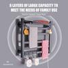 Bathroom Equipment Electric Towel Rack Constant Temperature Smart Home Heated Towel Rail Towel Warmer 6Layers