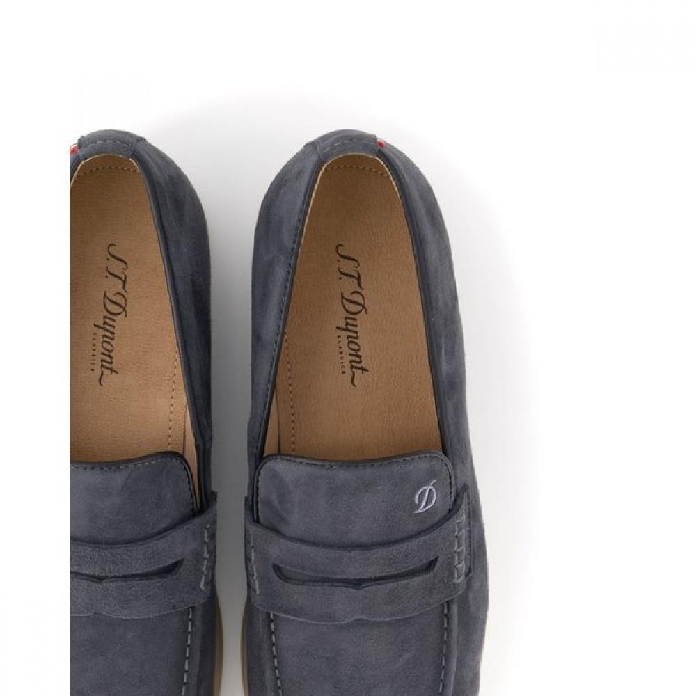 S.t. Dupont Goat Suede Loafer Pe3smc2lf604pny
