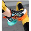 Kinder Drehschnallen Sneaker Flammenmuster Luftpolstersohle Rutschfeste Sportschuhe