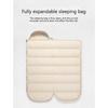 Camping Down Cotton Sleeping Bag Adult Thickened Cold-proof Autumn and Winter Outdoor Equipment Tent Sleeping Bag