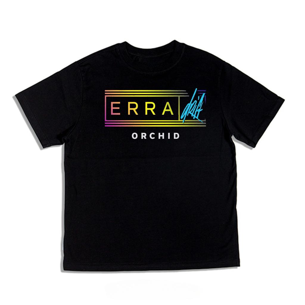 Avant-garde Metalcore Band Erra's Album Print T-shirt, Gemaakt van Puur Katoen, Korte Mouwen, Ronde Hals, Losse Pasvorm