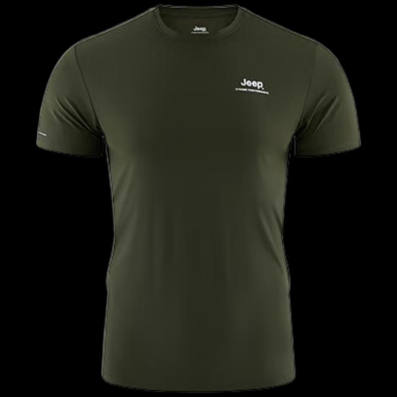 JEEP Men s Short Sleeve Round Neck T-Shirt 2XL