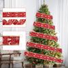 100 Yards Whimsical 5cm Christmas Ribbon With Colorful Prints For Packaging Gift
