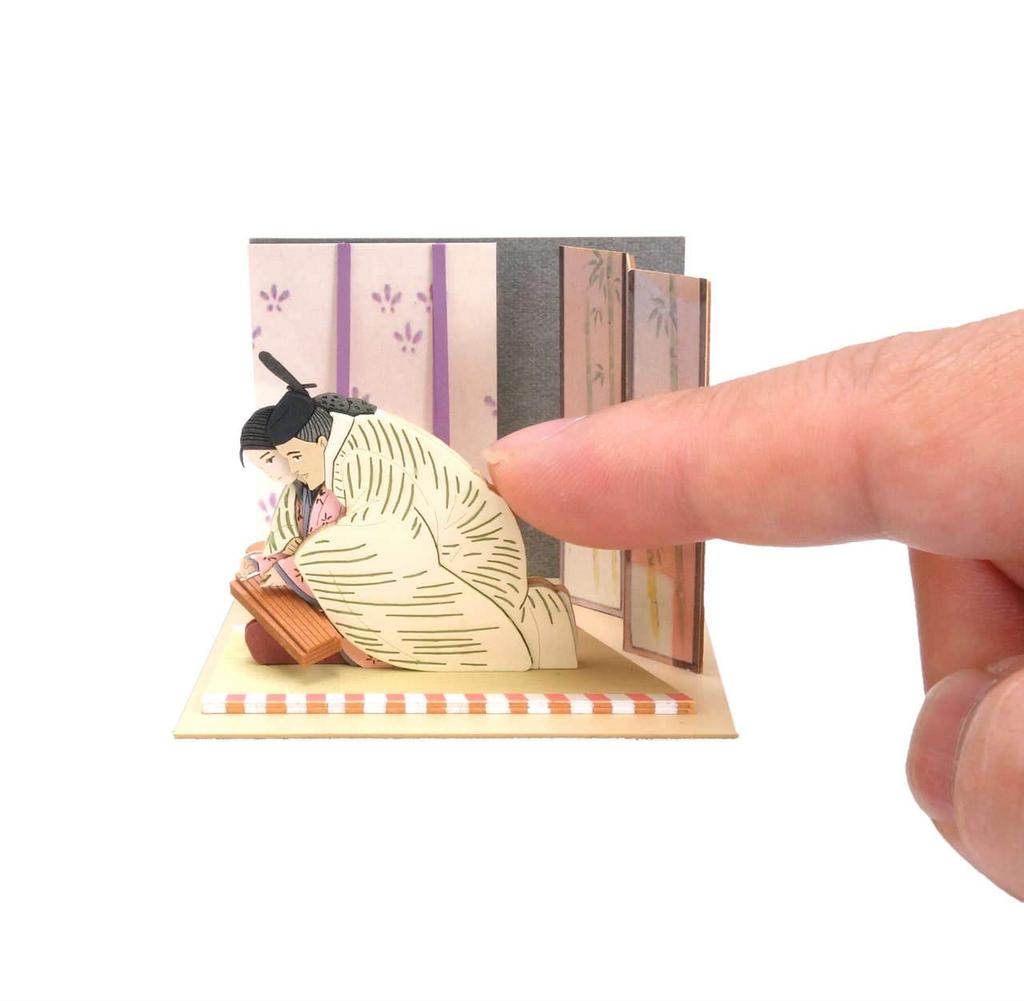 Sankei Studio Ghibli Mini The Tale of Princess Kaguya Mikado and Princess Kaguya Paper Craft MP07-109