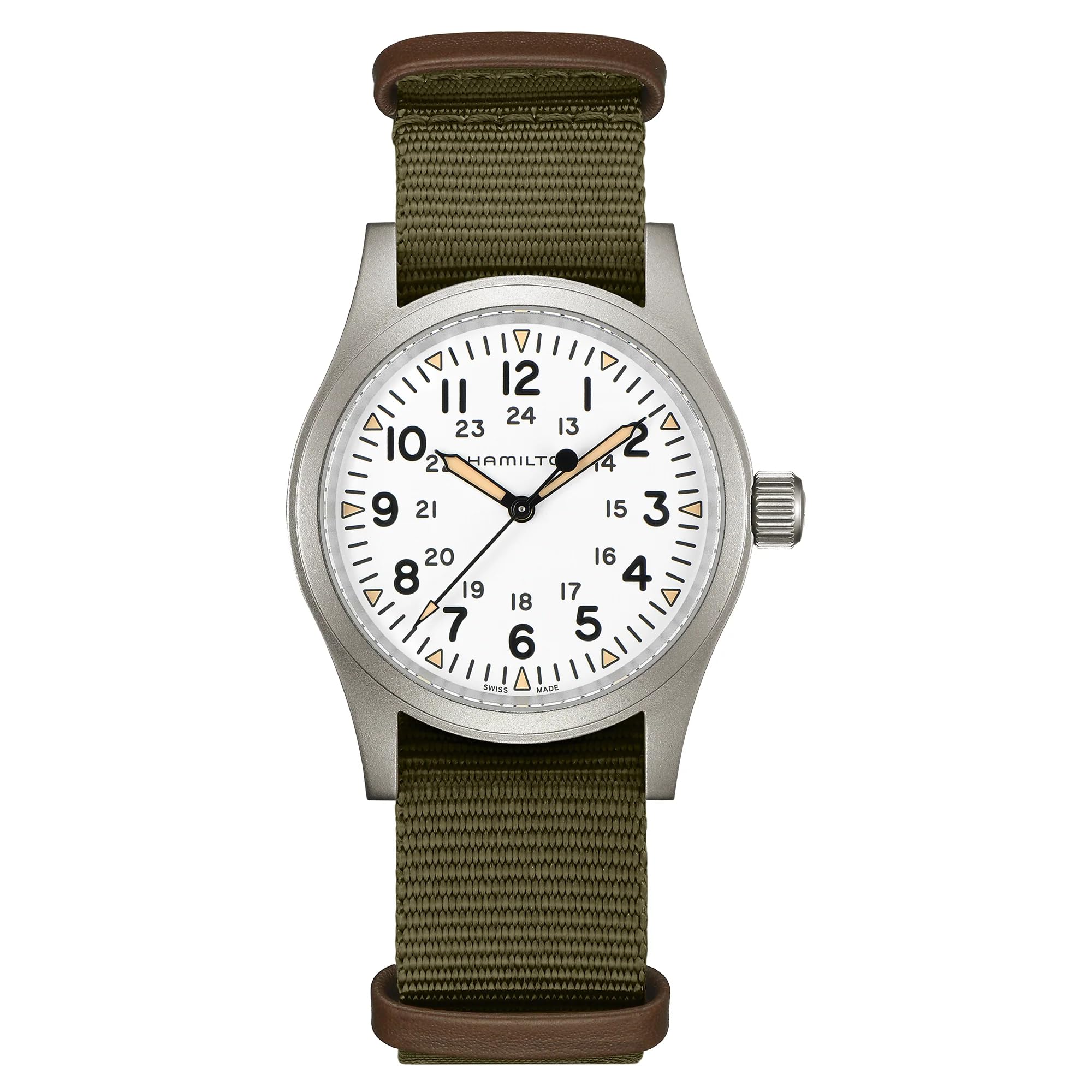 

HAMILTON Watch Genuine Warranty Khaki Field Mechanical Manual Winding H69439411 Unisex Imported [Hamilton] [Regular Product]
