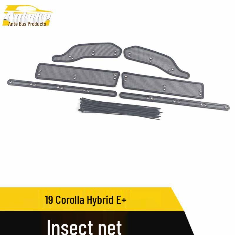 Corolla Dual Engine E+ Insect Screen with Sequins - Radiator Protection Mesh Cover for 2019 Model