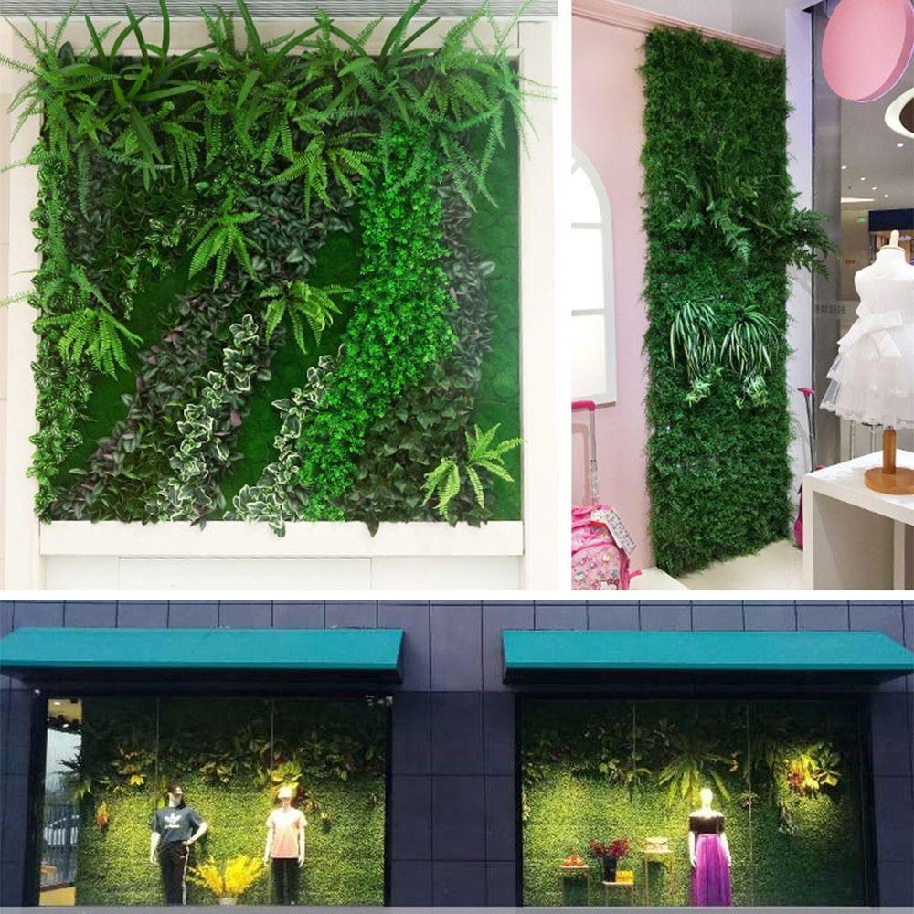 Green Artificial Lawn 40*60cm Greenery Wall Creative Simulation Lawn  Shop
