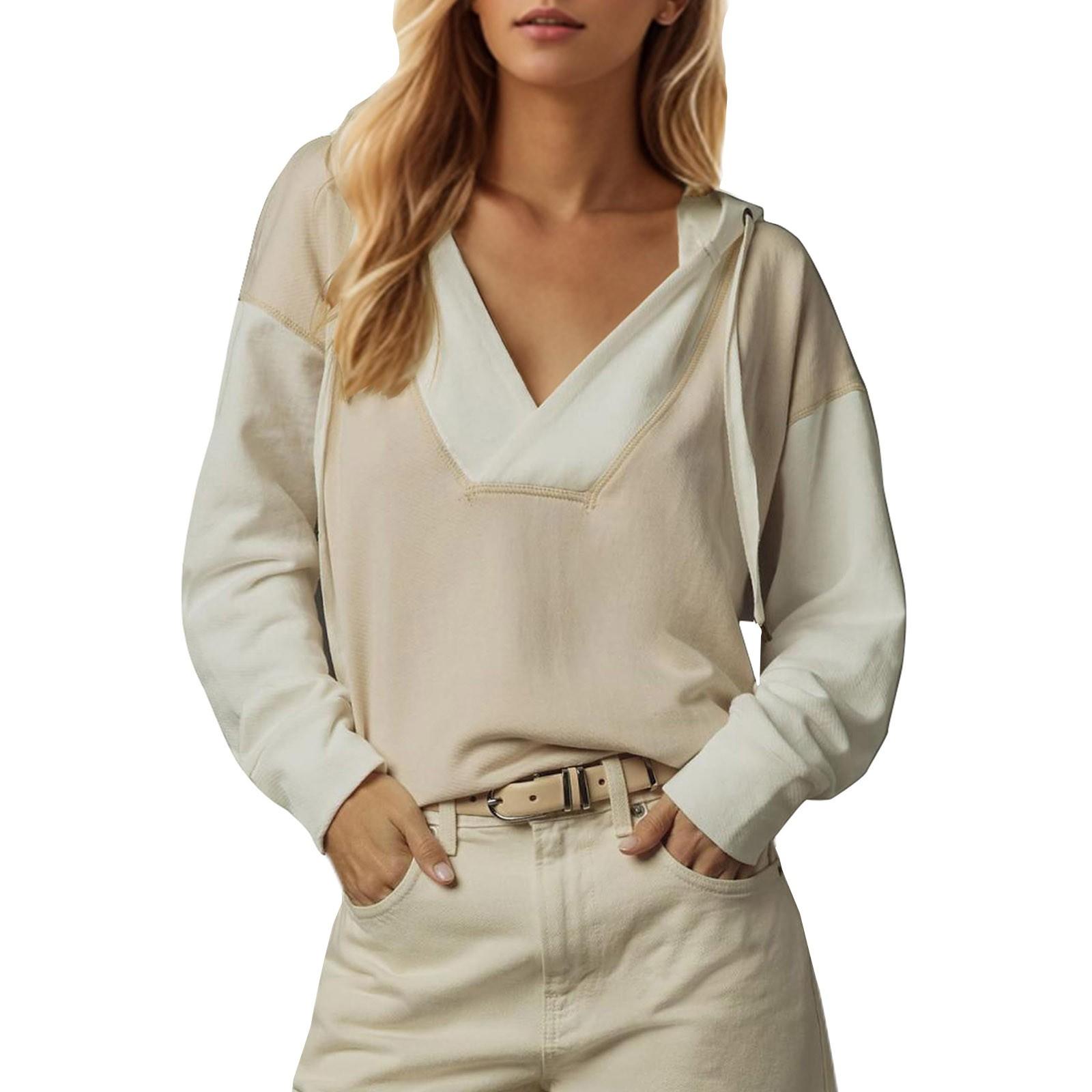 

Женские толстовки с круглым вырезом, свитера, повседневная удобная модная одежда, одежда M белый