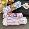 55cm Cartoon Anime Long Plushies Kuromi My Melody Cinnamoroll Japanese Style Printed Pattern Cylindrical Plush Toy Washable