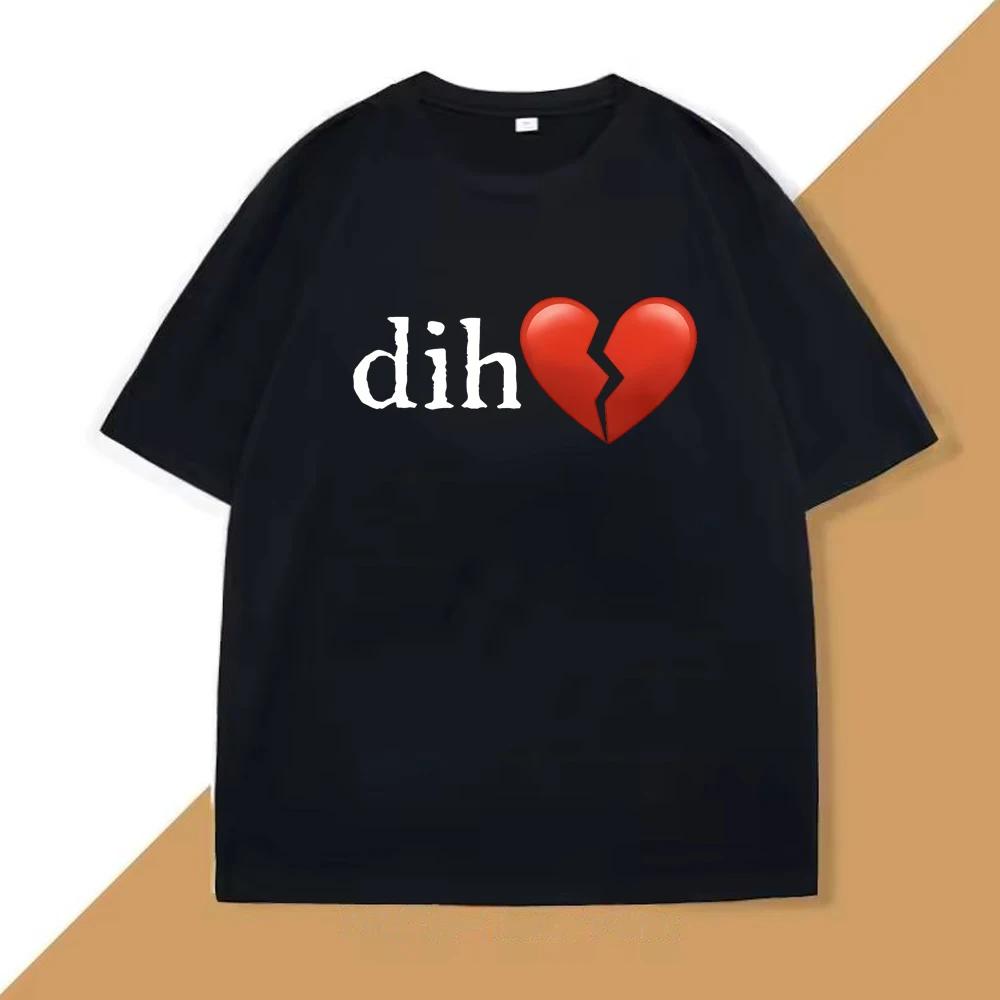 Dih Broken Heart Graphic Tee Shirt