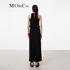 MO&Co. Triacetate Blend Sleeveless Dress