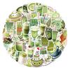 55pcs Suitcase Stickers Waterproof Stickers Scooter Computer Tablet Cartoon Decoration