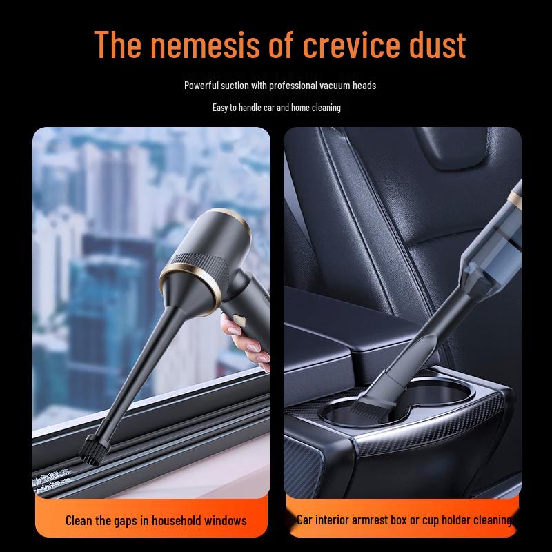 Hengrui Portable Wireless Car Vacuum Cleaner