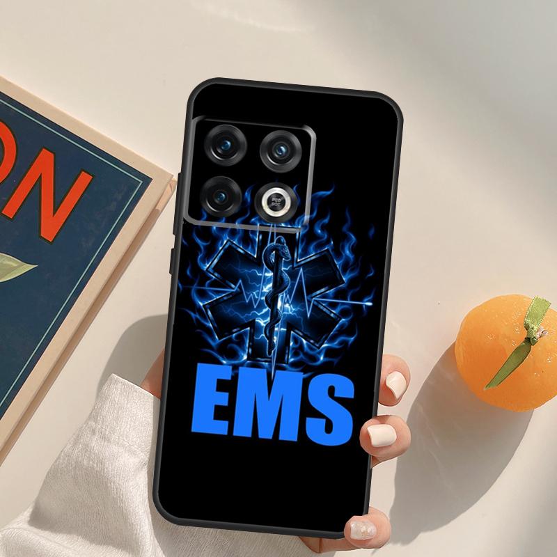EMT EMS Medical Case For OnePlus 13R 12R 10R 13T 10T 11 12 13 15 OnePlus Nord 5 CE 2 3 4 Lite N20 N30 Cover