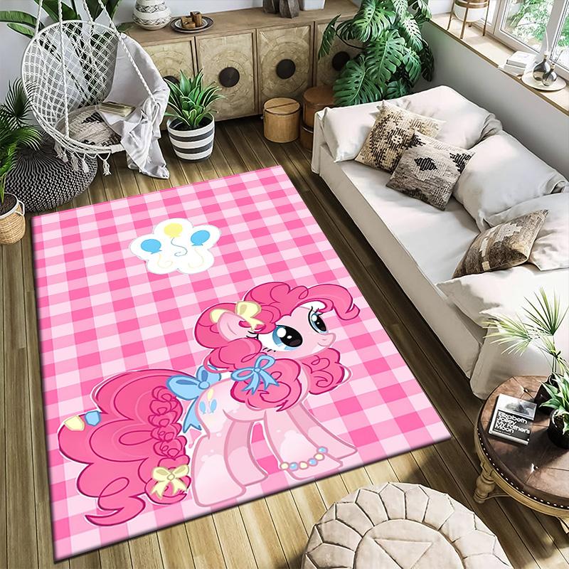 Pink Pony Carpets Suitable Room Office Bedroom Door Mats Birthday Gift Holiday Gift Cloud Balloon Rug 129 140