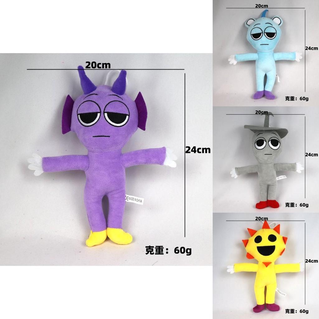 Stand Sprunki Incredibox Plush Toy Cartoon Stuffed Animal Doll Collection Gift