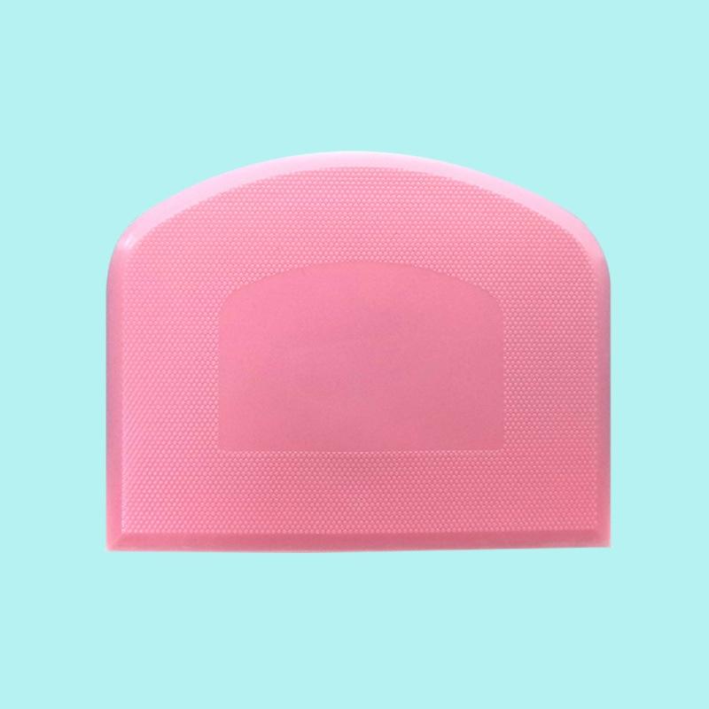 1pc Plastic Cake Cream Spatula, Dough Knife, Butter Scraper with Plain Smooth Edge, Baking Tools