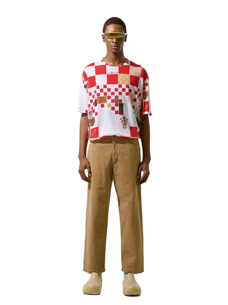 GREEDILOUS Red Biscuit 01 Pants