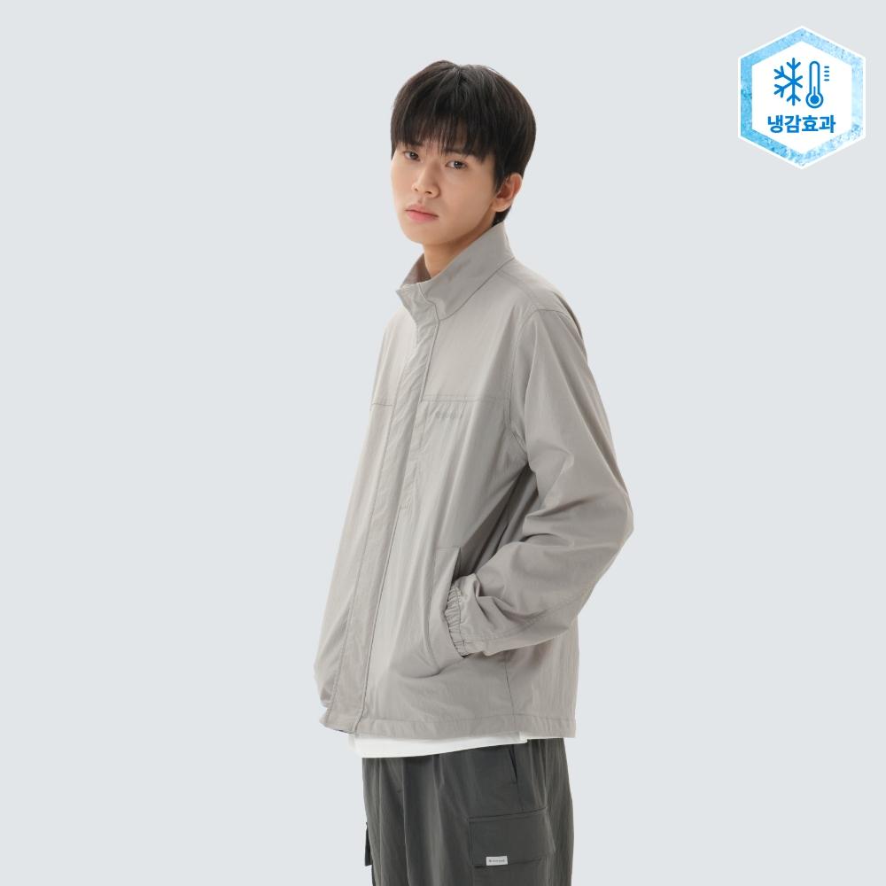 SNOWPEAK Root Stand Neck Windbreaker Gray (S26MMRWB64)