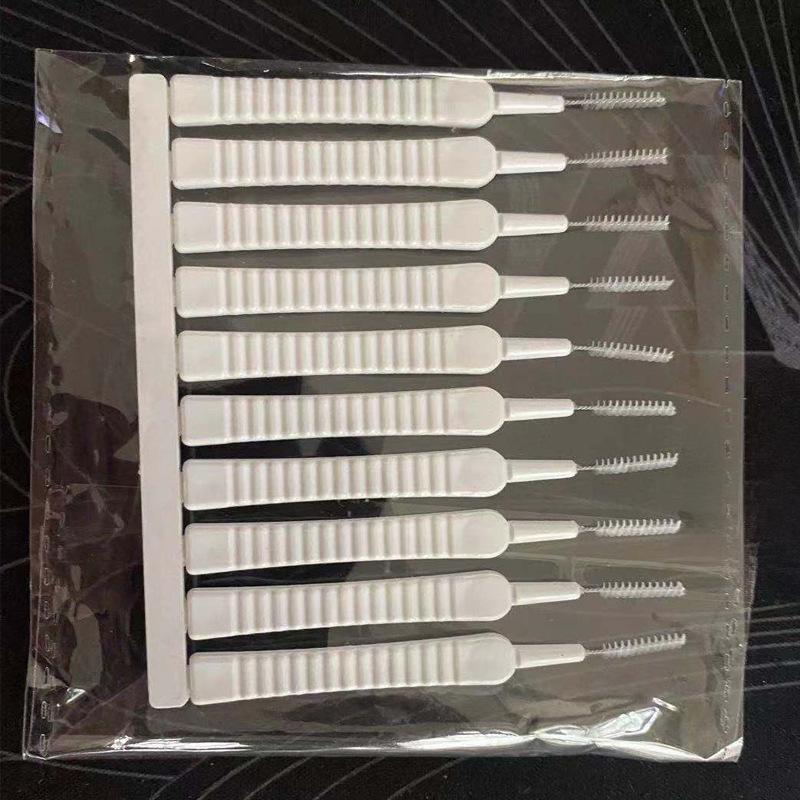 

Компактная щетка для чистки душевых щелей и игольчатый инструмент для ванной комнаты