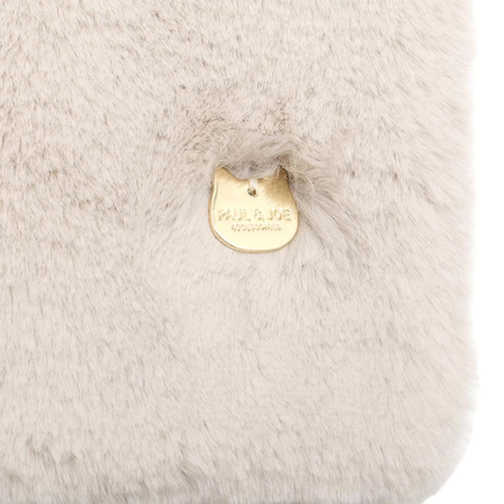 Moonbat PAUL&JOE ACCESSOIRES Katzenlogo Kunstpelz Schal 46090