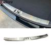 For Subaru Forester SK 2018    Steel Rear Trunk Bumper Cover Trim Tail Gate Door Sill Plate Guard Car Accessories