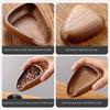 Coffee Beans Dose Trays Solid Wood Walnut Bean Shovel Scoops Measure Tea Separator Vessel Espresso Kitchen Tools