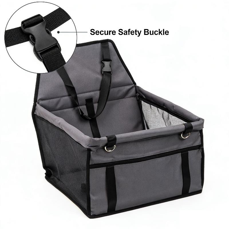 Dog Car Seat Cover Foldable Hammock Pet Harness Cat Bag Basket Stable And Foldable Travel Pet Dog And Cat Safety Car Seat