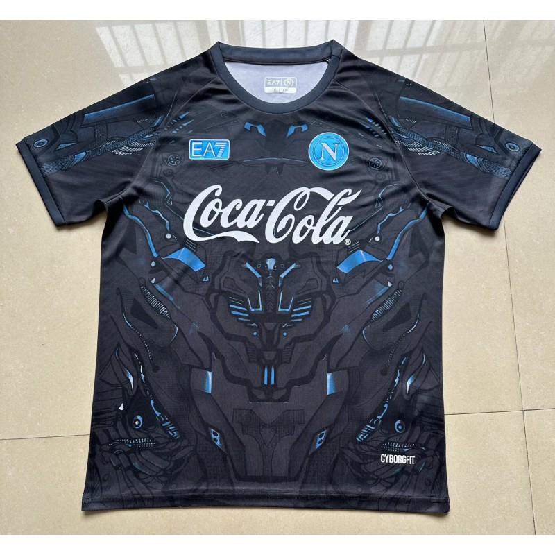 Neapel 2023-24 Heim Auswärts Torwart Edition Meister Gedenk Fußballtrikot Baumwolle XXL