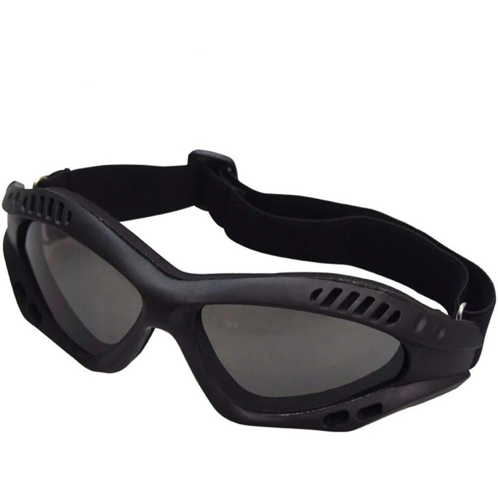 NEW Motorcycle Goggles Cycling Glasses Elastic CS Tactical Safety Goggles Windproof Anti-Dust Outdoor Sports Goggles