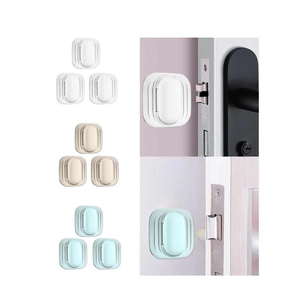 3 Stück Türgriff Anti-Kollisions-Pad Tür Stoßdämpfer Stoßfestes Silikon Wandschutz Wandaufkleber für Küche Toilettendeckel Tisch