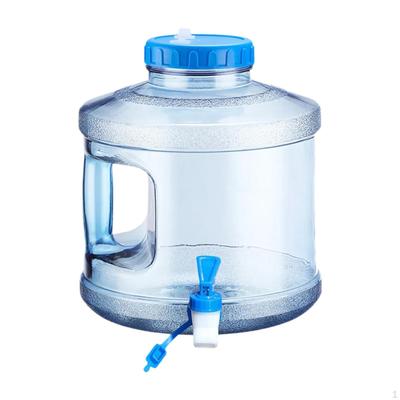 Camping-Wasserbehälter, Wasserspeicherkanister mit Hahn, Wassertank Notfall