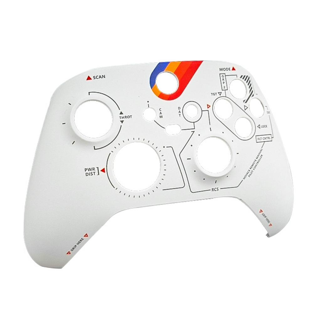 Mjuk beröring Framsida Hölje Skal Ersättning Ansiktsplatta Skydd för Xbox Series Controller Reparationsdel