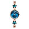 Women's Watch Simple Fashion Starfish Bracelet Blue Multi Sided Glass Dial Trendy Female Student Vintage Quartz Wristwatches