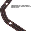 LLR-D060 Differential Cover Gasket Rubber Coated Steel Core Fit for Dana 60 50 70 Axles