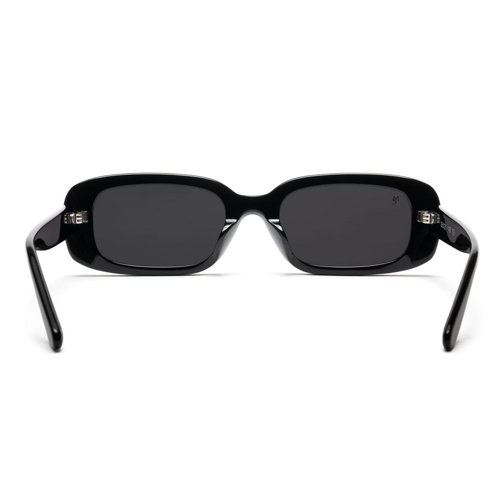 MODERN CLASSIC O Rectangle Sunglasses with Rounded UV UV400 Polarized Sabae Asian Includes Sunglasses Case Corners, Protection, Unisex, Protection,