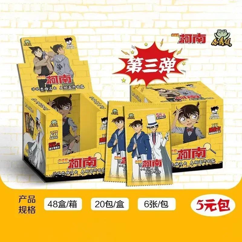 New Famous Detective Conan Card Exploration Tour Search for Truth Advanced Hot Stamping Card Anime Character Collection Card