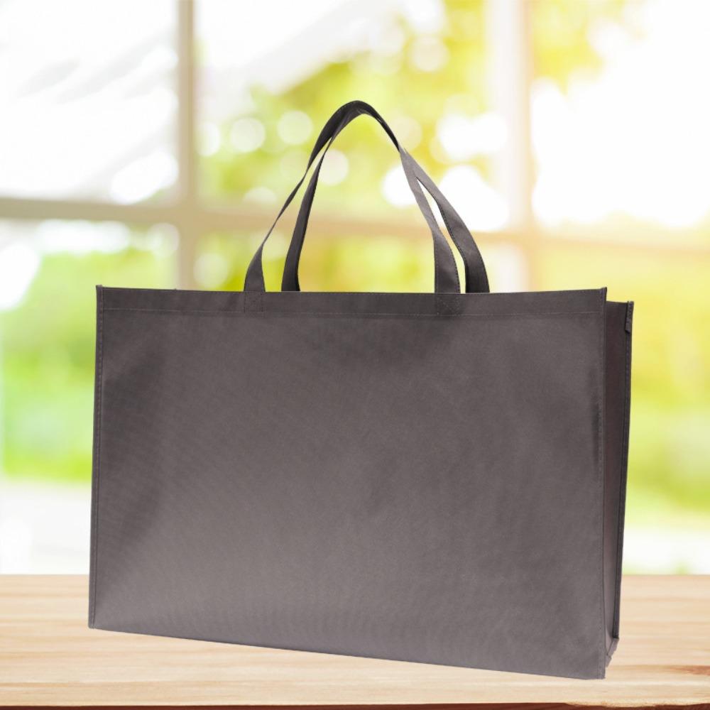 Fashion Extra Large Non-Woven Fabric Bag Thickened 40*60cm Shoulder Bag Large Capacity Eco-Friendly Bag Daily